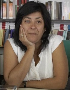 La escritora madrileña en la Feria del Libro de Madrid