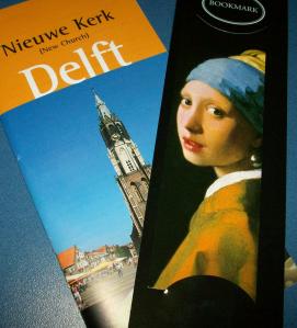 Marcapáginas de "La joven de la perla"