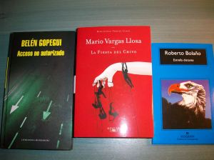 Novelas de Gopegui, Vargas Llosa y Bolaño