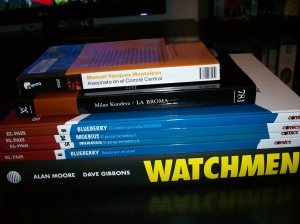 Cómics de Moore y Moebius