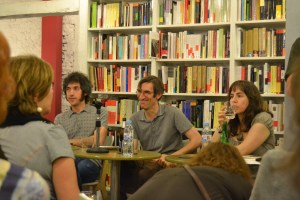 Carlos Pardo, Fernando San Basilio y Mercedes Cebrián